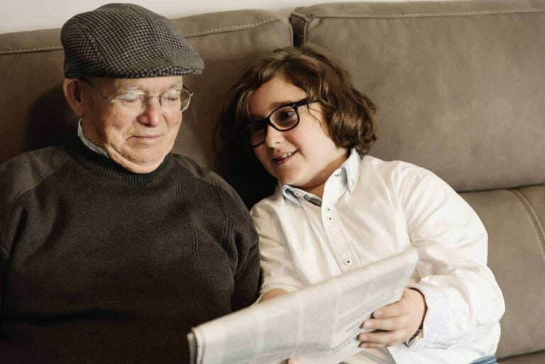 grandfather-and-grandson-reading-the-news